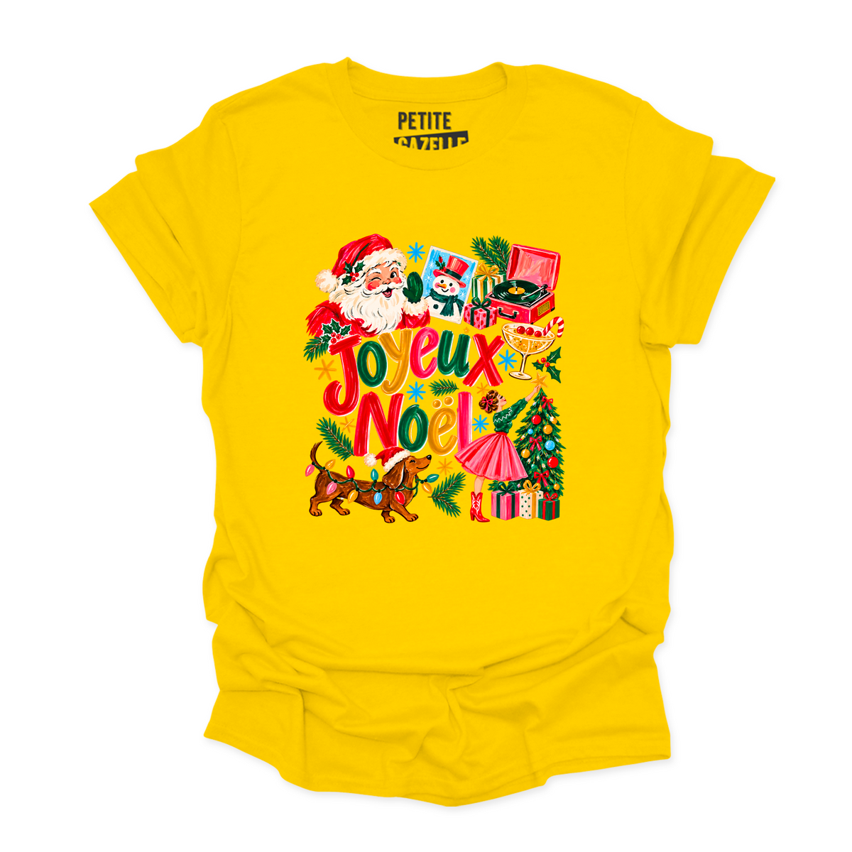 T-SHIRT COL ROND | Joyeux Noël Vintage