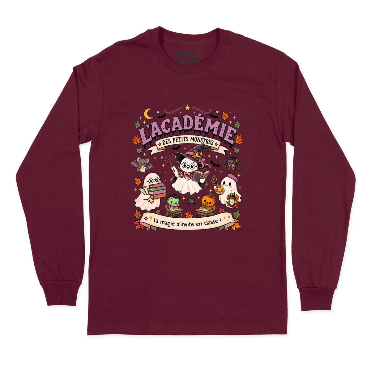 T-SHIRT À MANCHES LONGUES | L'académie des petits monstres