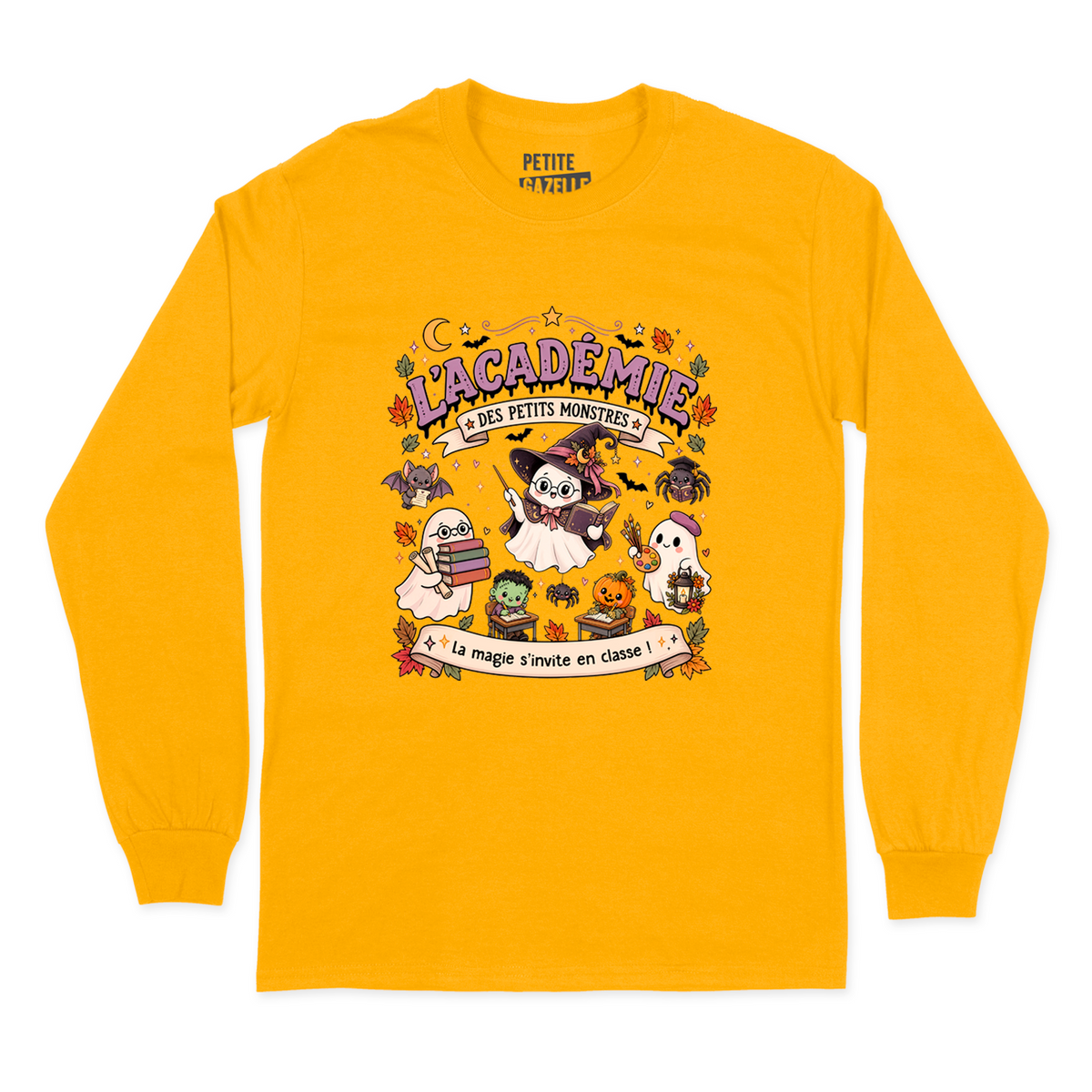 T-SHIRT À MANCHES LONGUES | L'académie des petits monstres