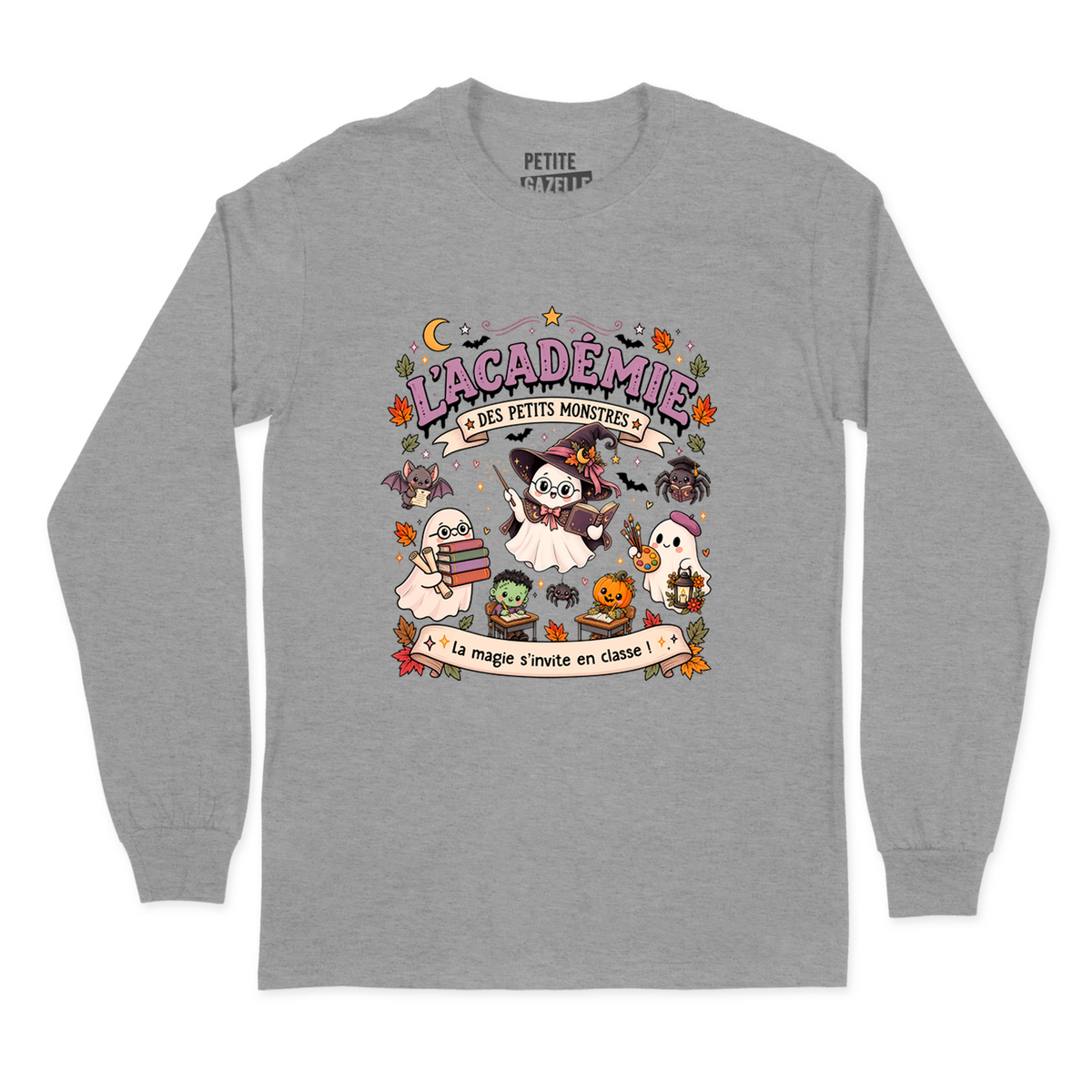T-SHIRT À MANCHES LONGUES | L'académie des petits monstres
