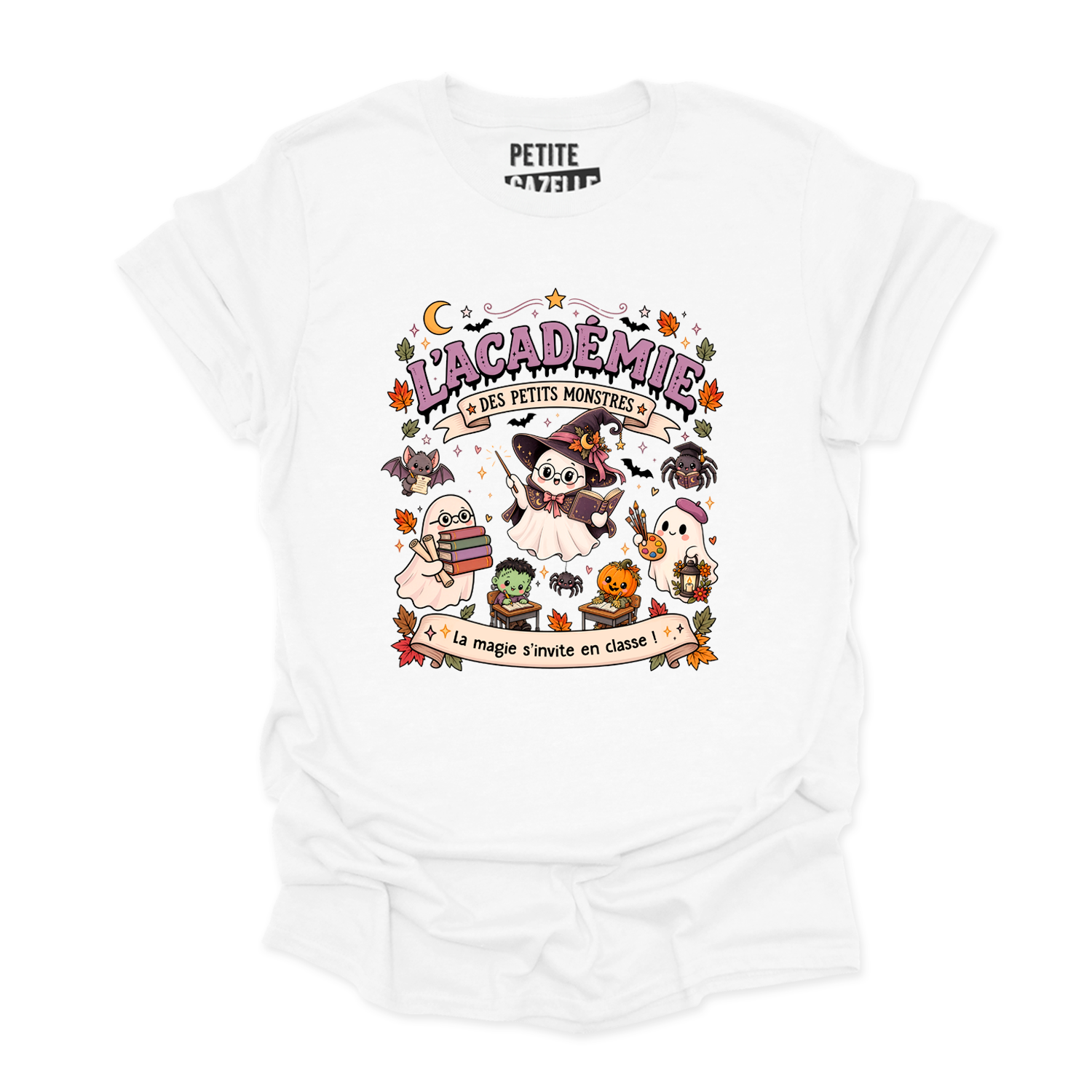 T-SHIRT COL ROND | L'académie des petits monstres