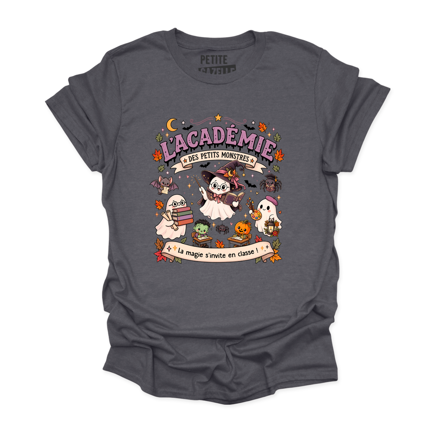 T-SHIRT COL ROND | L'académie des petits monstres