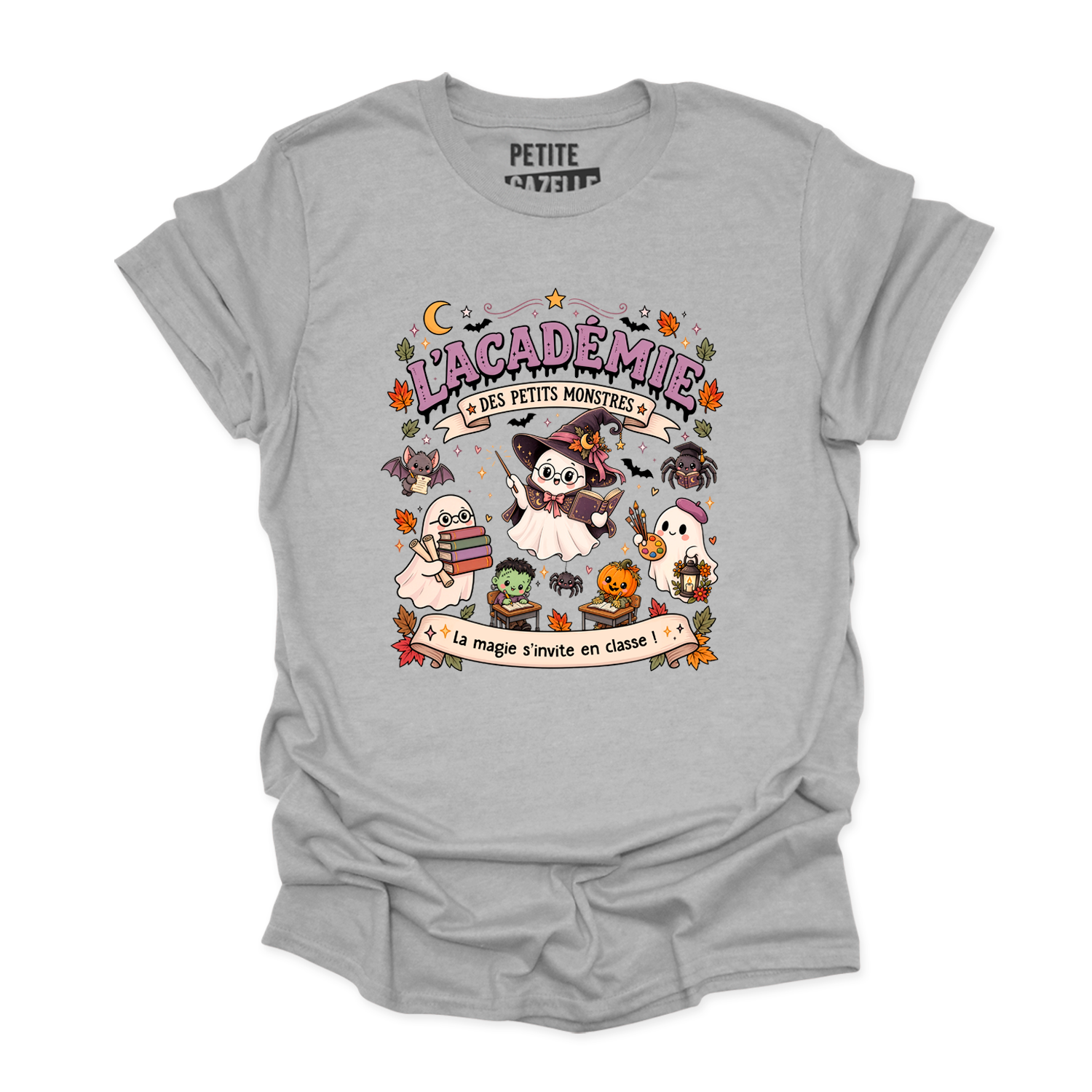 T-SHIRT COL ROND | L'académie des petits monstres