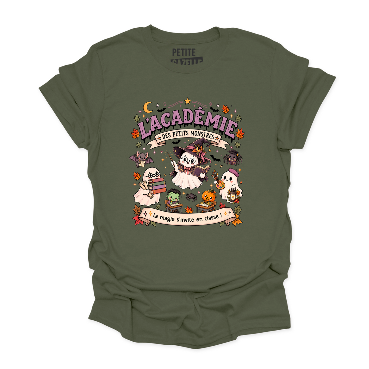 T-SHIRT COL ROND | L'académie des petits monstres