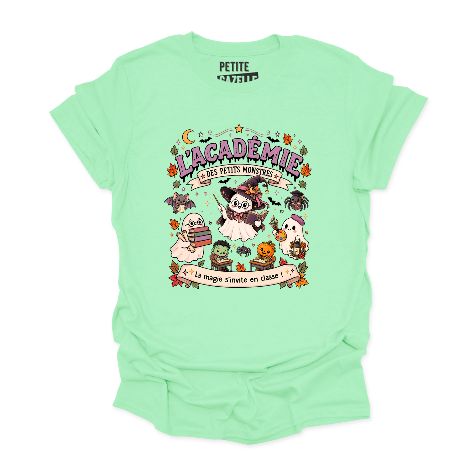 T-SHIRT COL ROND | L'académie des petits monstres