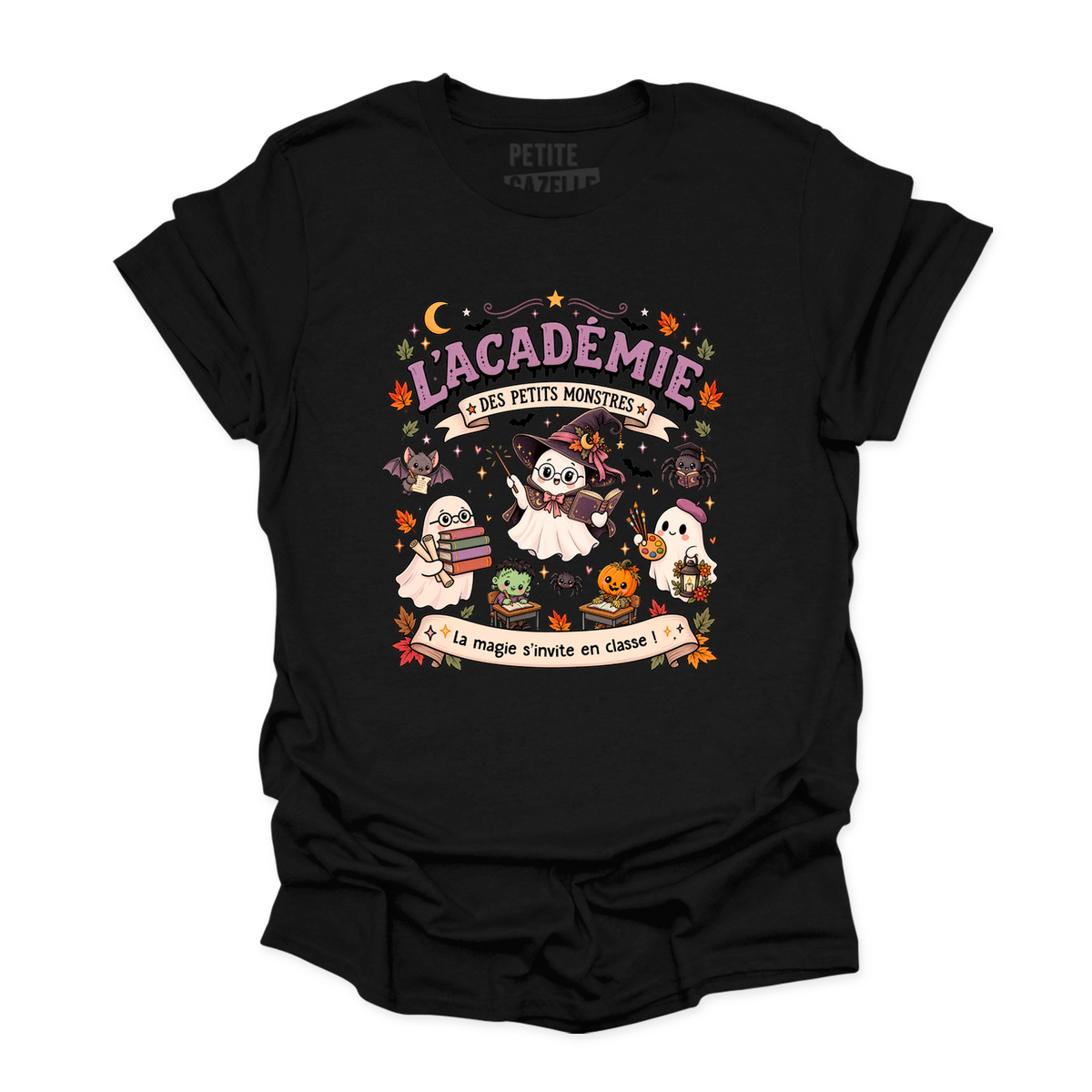 T-SHIRT COL ROND | L'académie des petits monstres