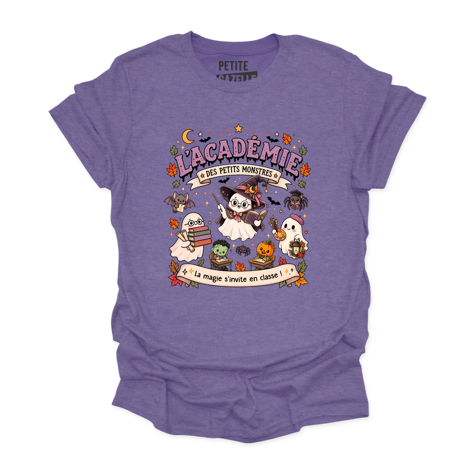T-SHIRT COL ROND | L'académie des petits monstres