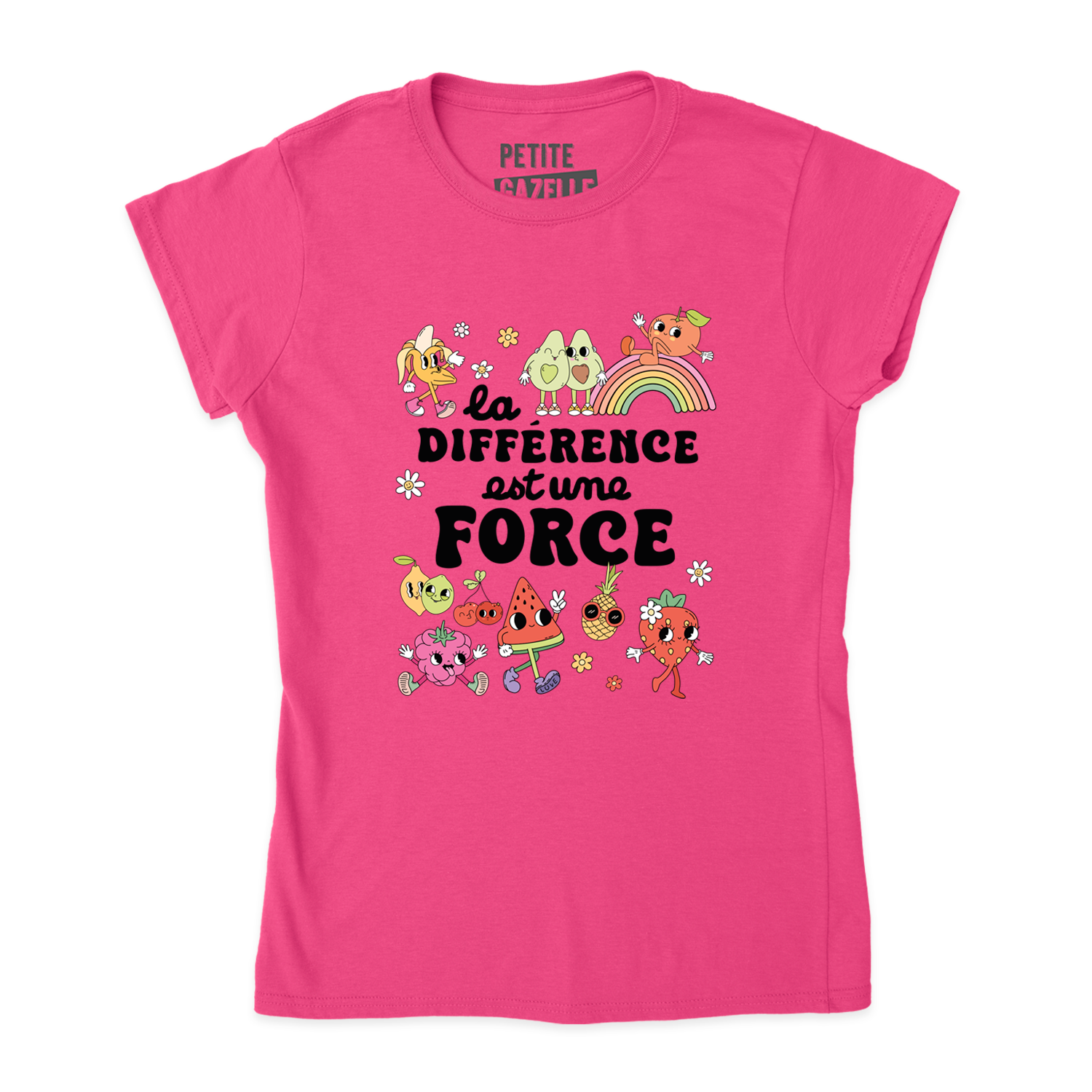 TSHIRT AJUSTÉ | La différence est une force