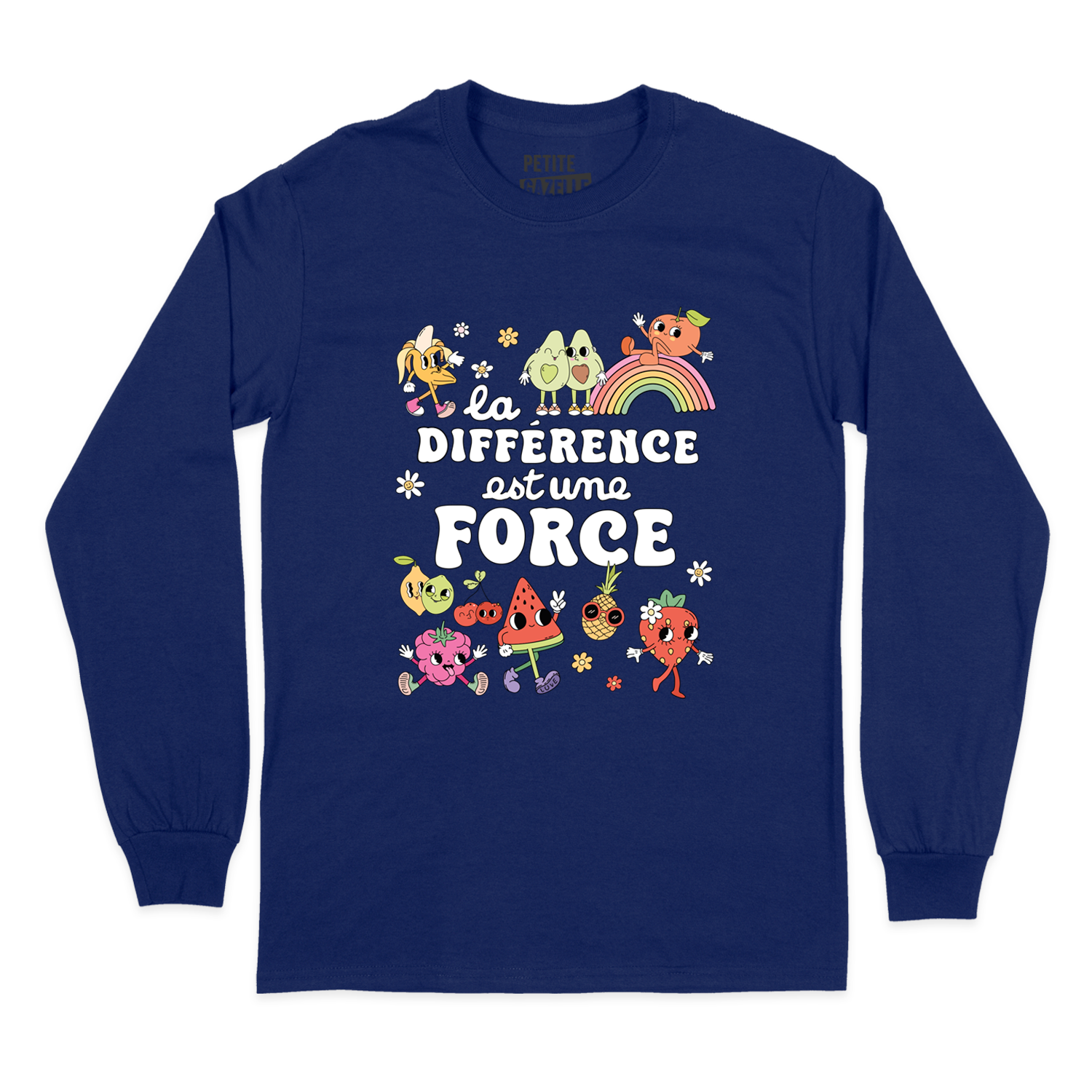 T-SHIRT À MANCHES LONGUES | La différence est une force