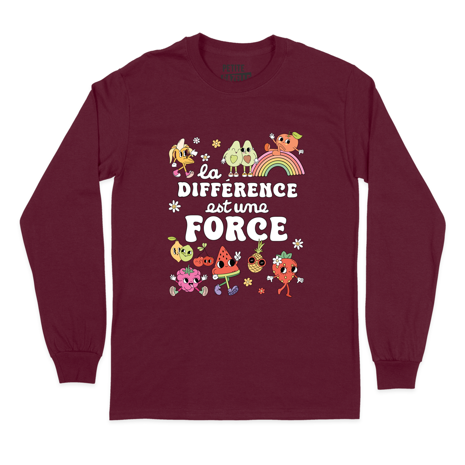 T-SHIRT À MANCHES LONGUES | La différence est une force