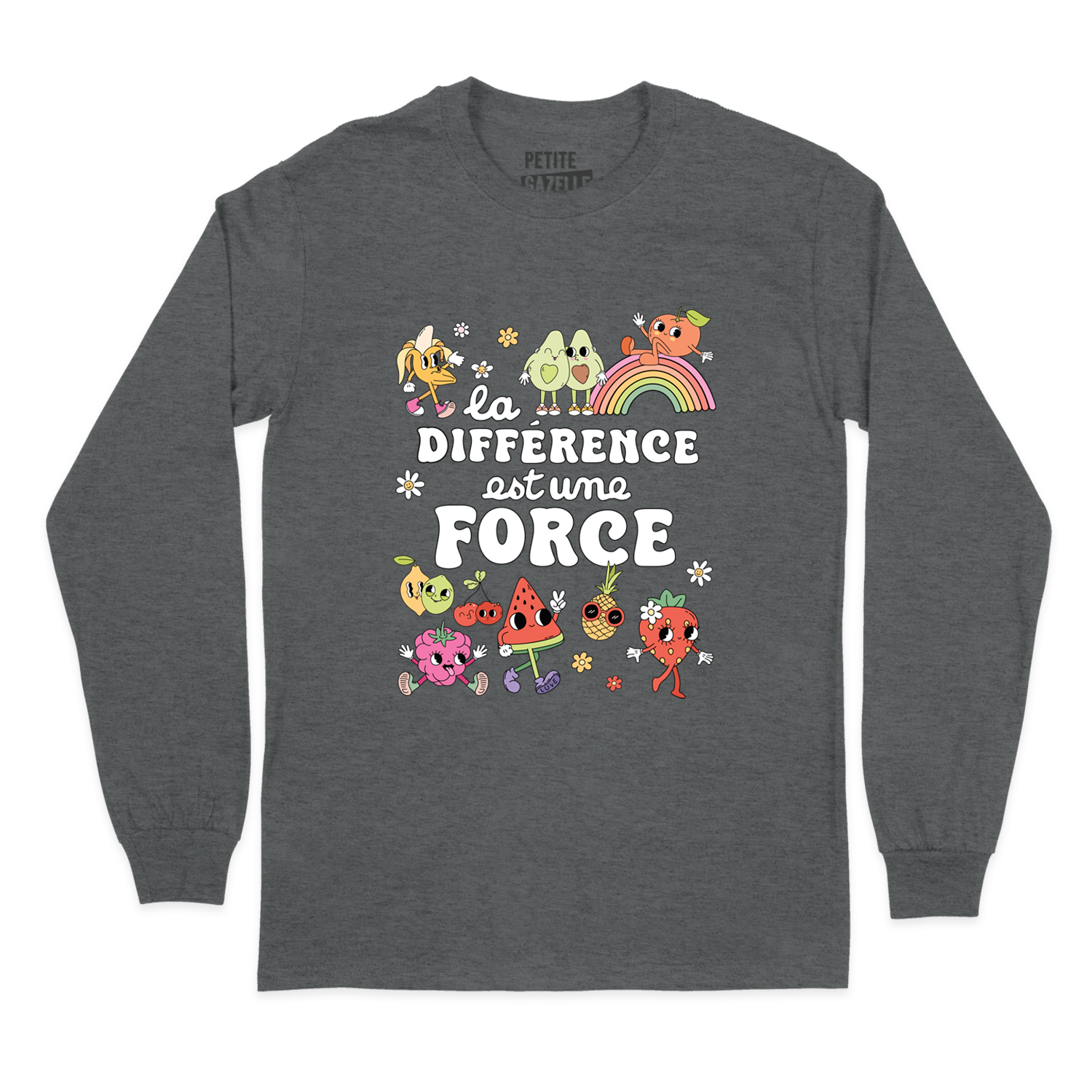 T-SHIRT À MANCHES LONGUES | La différence est une force