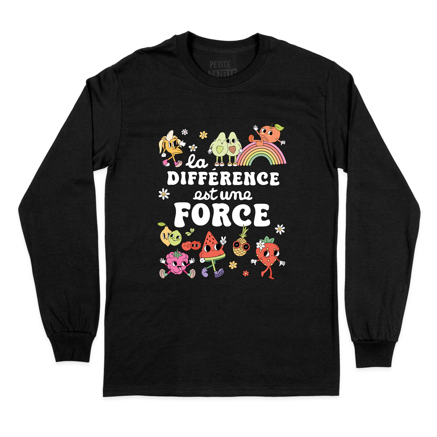 T-SHIRT À MANCHES LONGUES | La différence est une force
