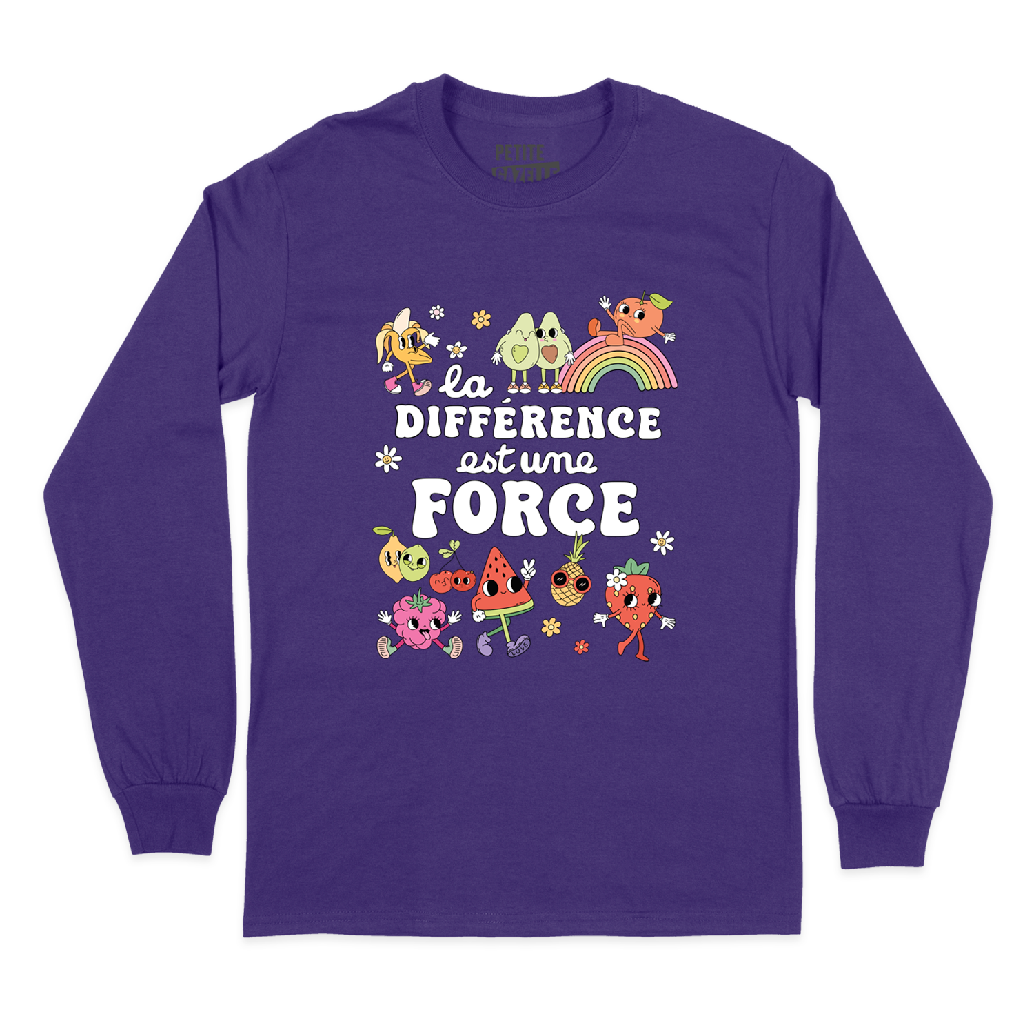 T-SHIRT À MANCHES LONGUES | La différence est une force