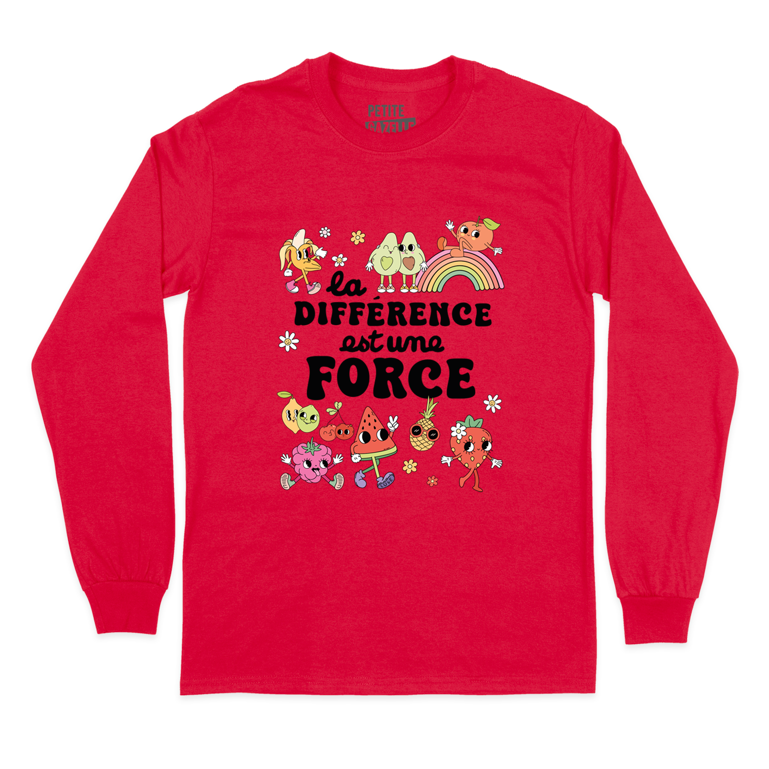 T-SHIRT À MANCHES LONGUES | La différence est une force
