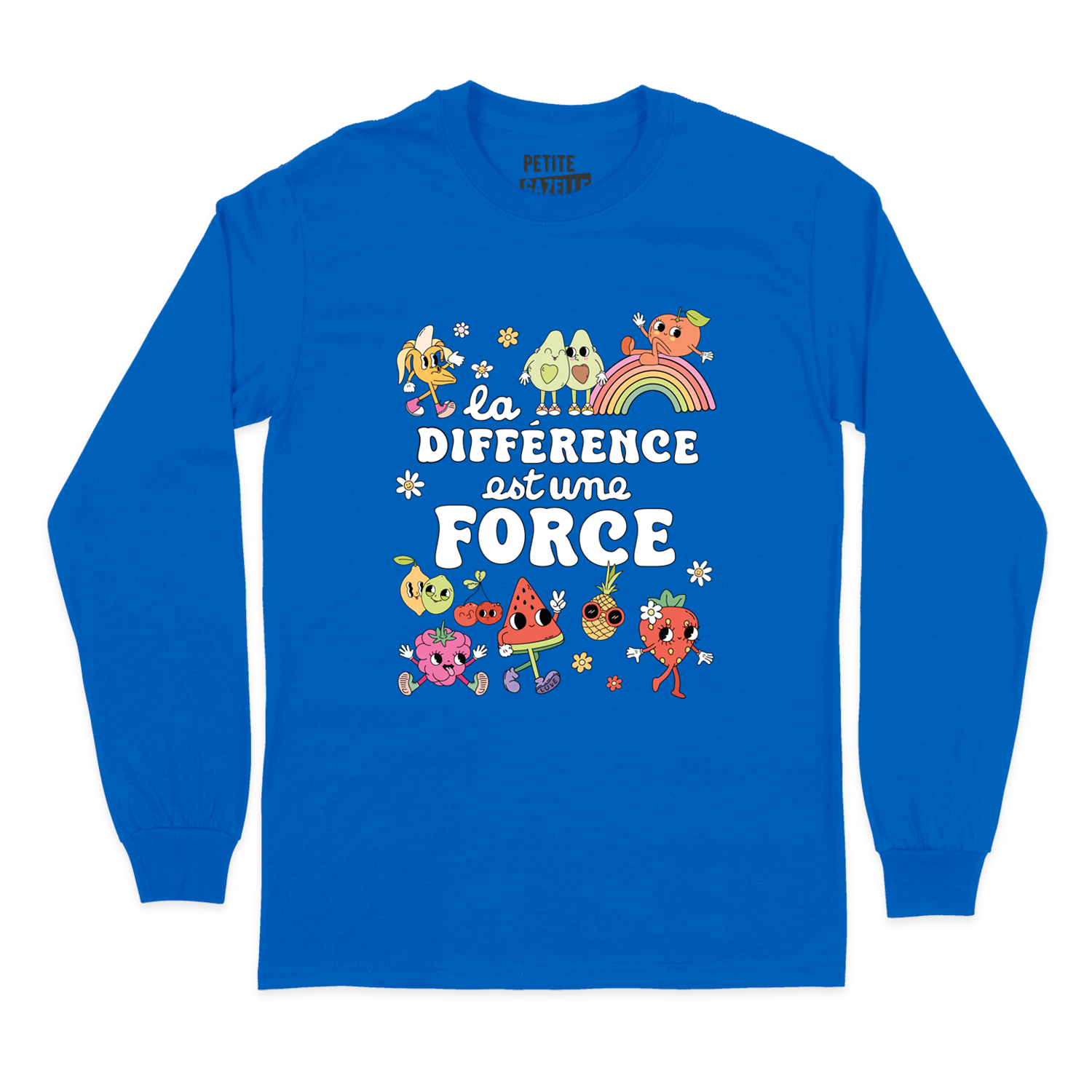 T-SHIRT À MANCHES LONGUES | La différence est une force