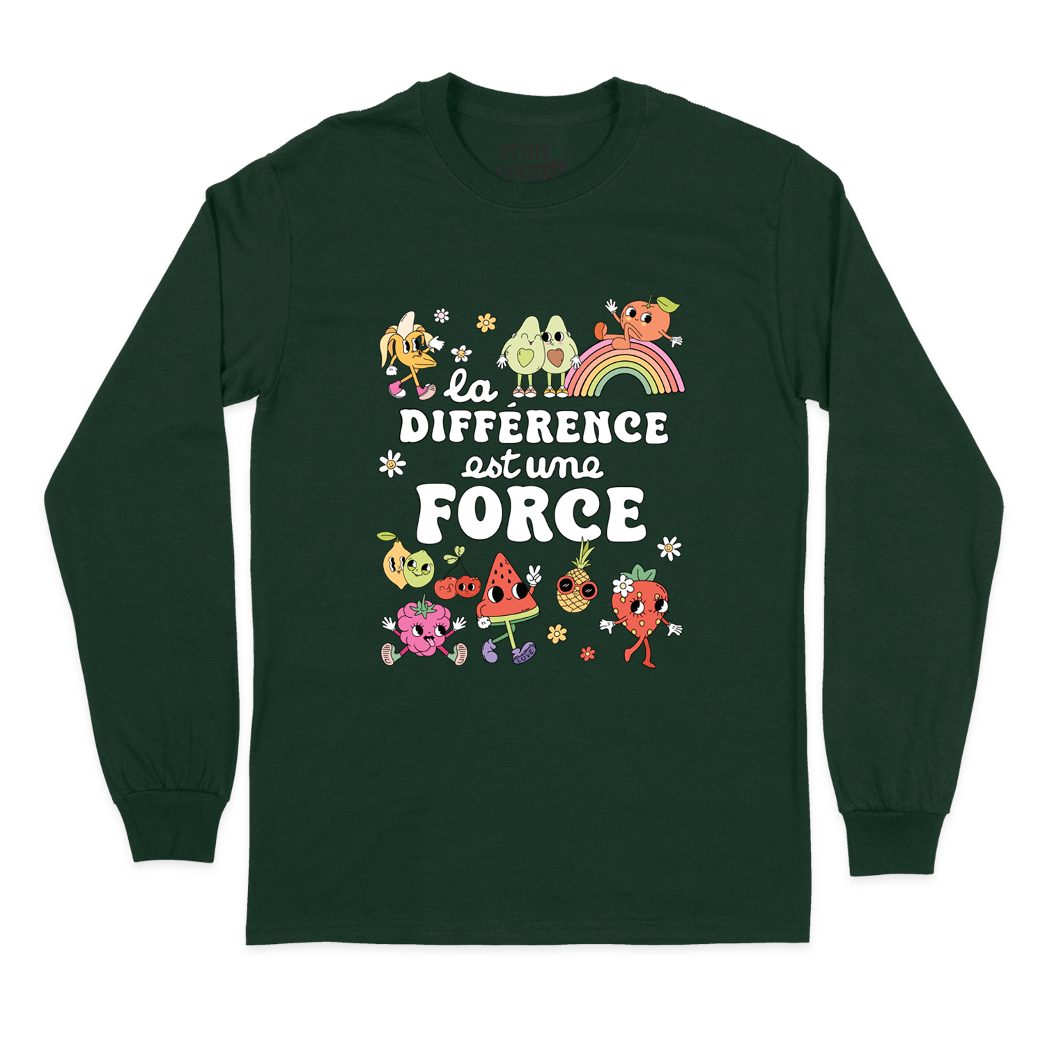 T-SHIRT À MANCHES LONGUES | La différence est une force