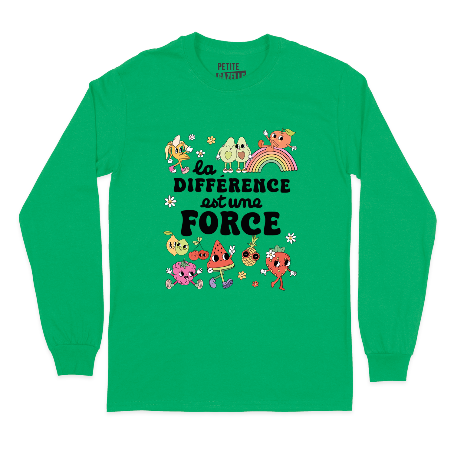 T-SHIRT À MANCHES LONGUES | La différence est une force