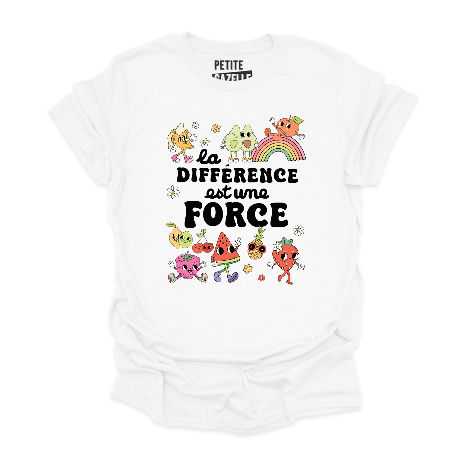 T-SHIRT COL ROND | La différence est une force