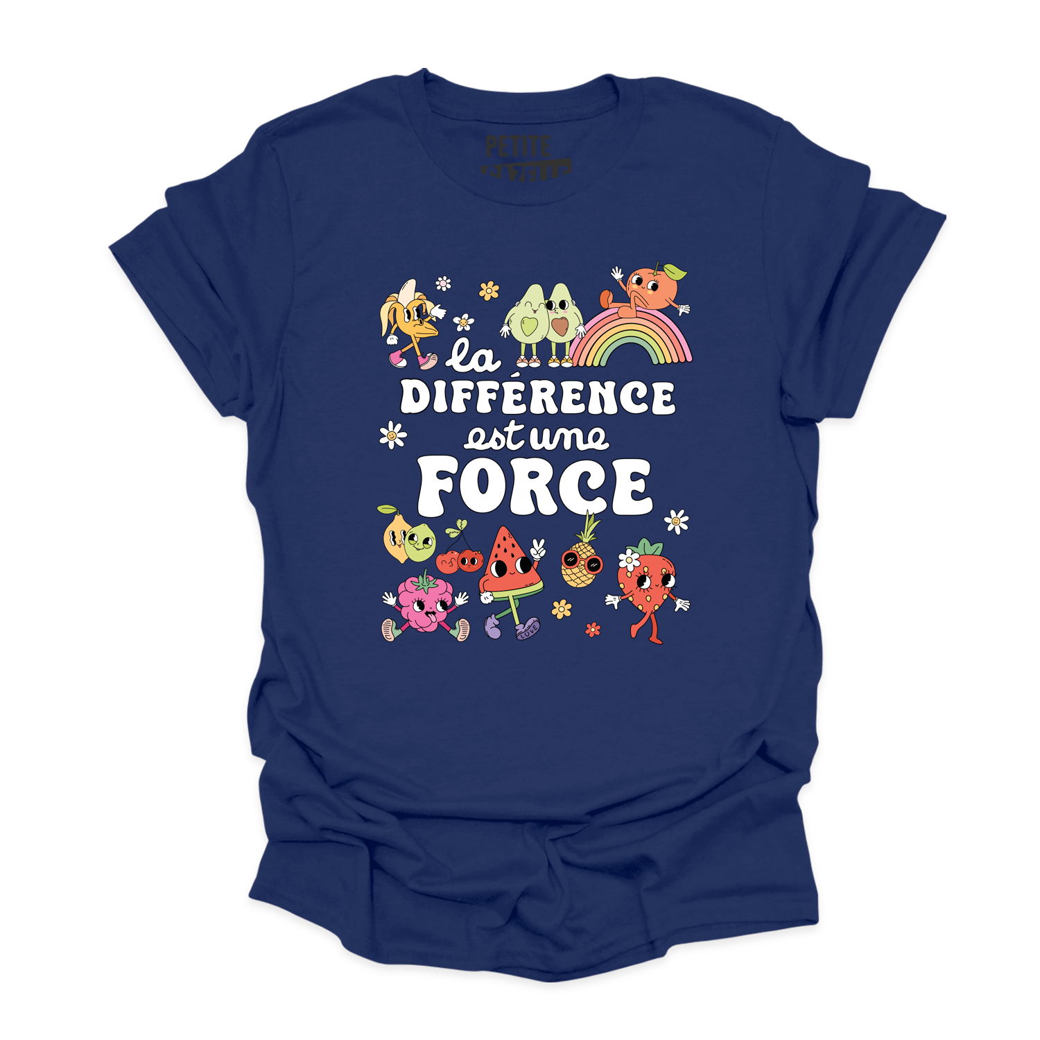 T-SHIRT COL ROND | La différence est une force