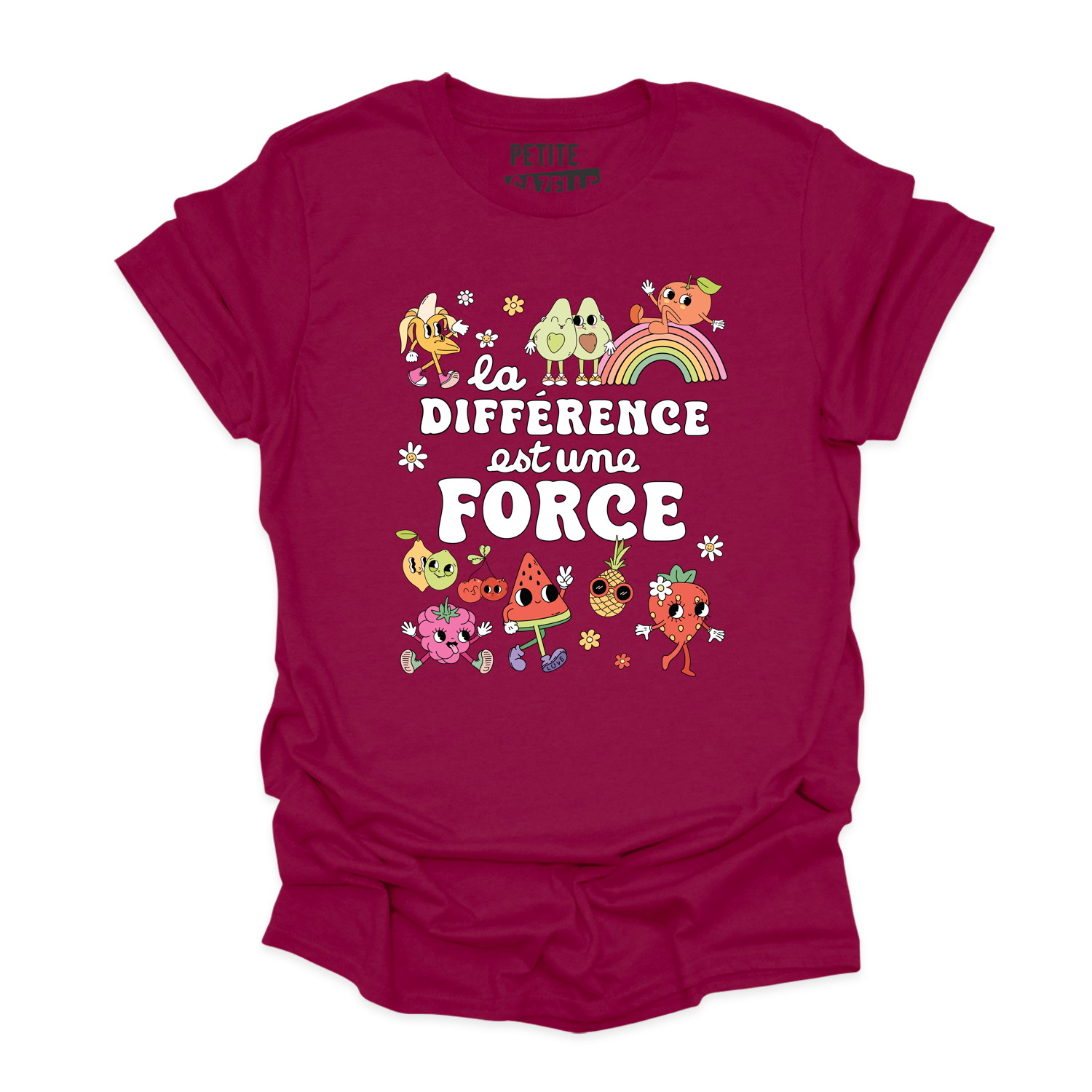 T-SHIRT COL ROND | La différence est une force