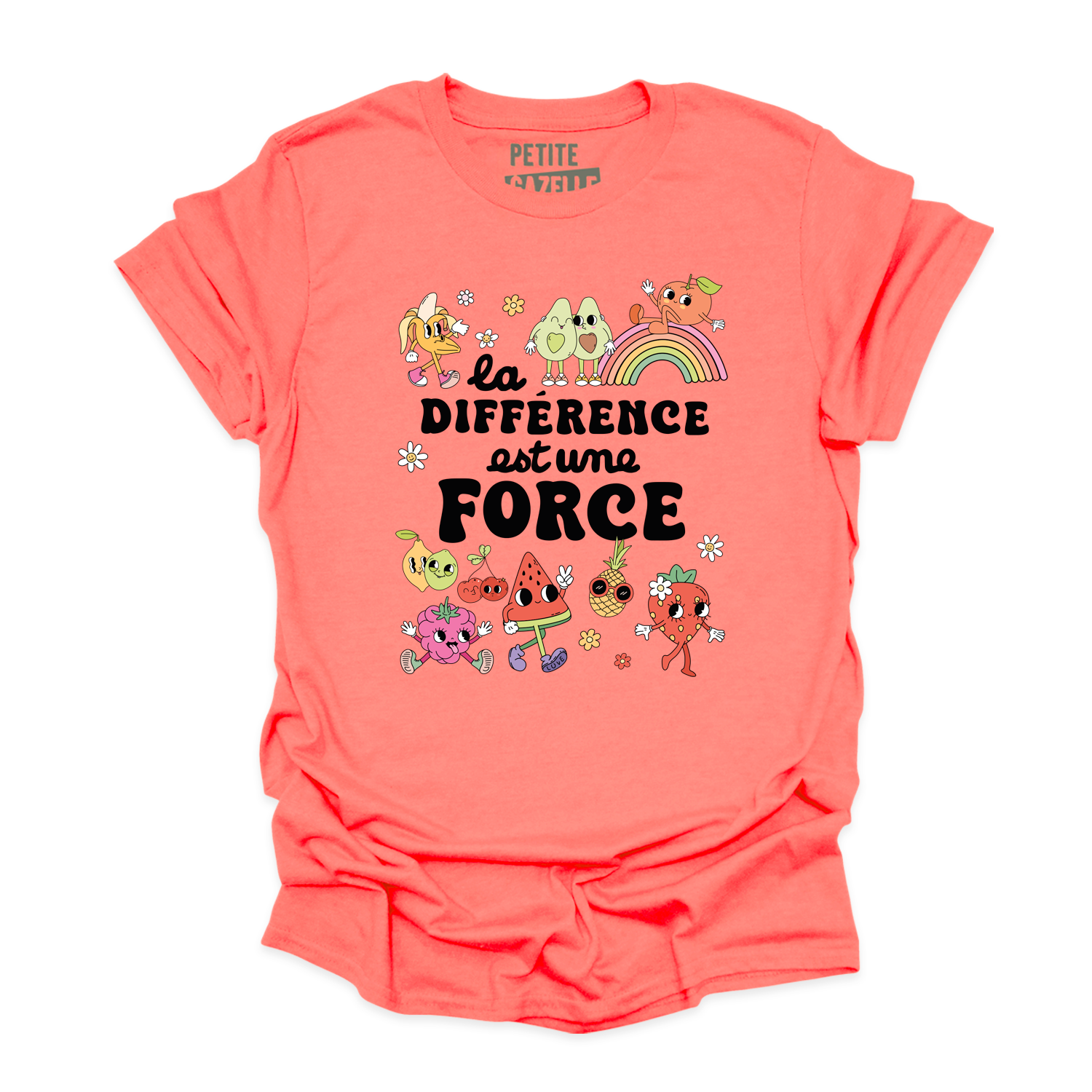 T-SHIRT COL ROND | La différence est une force