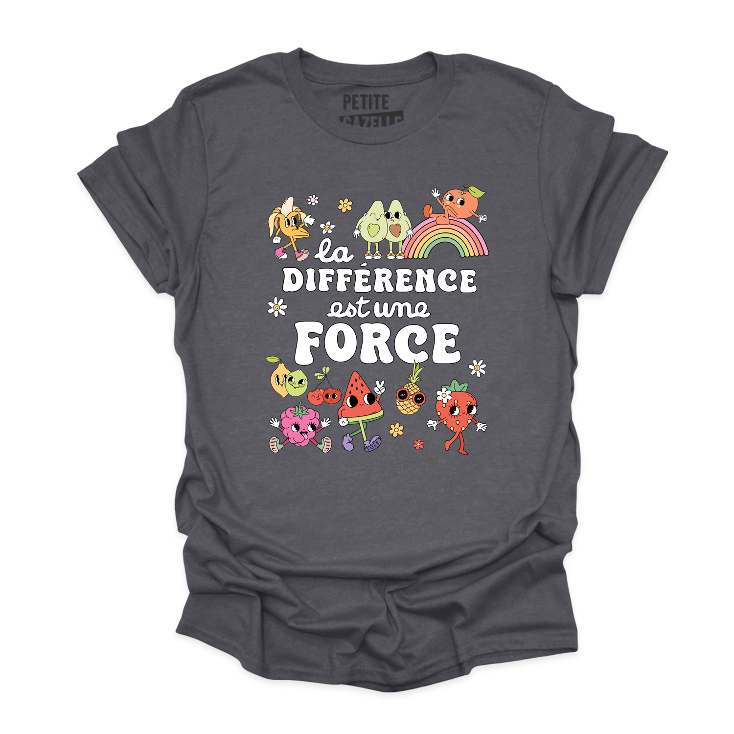 T-SHIRT COL ROND | La différence est une force