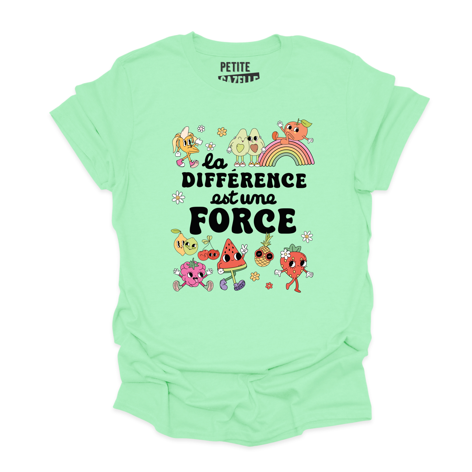 T-SHIRT COL ROND | La différence est une force