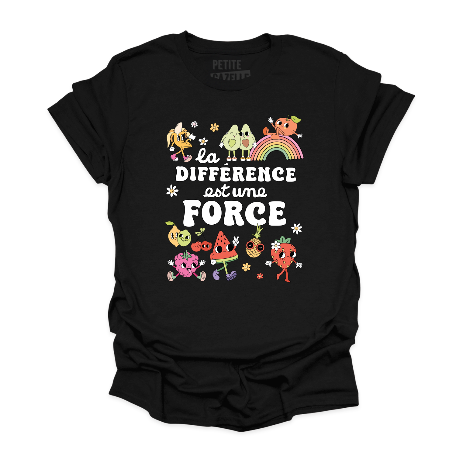 T-SHIRT COL ROND | La différence est une force