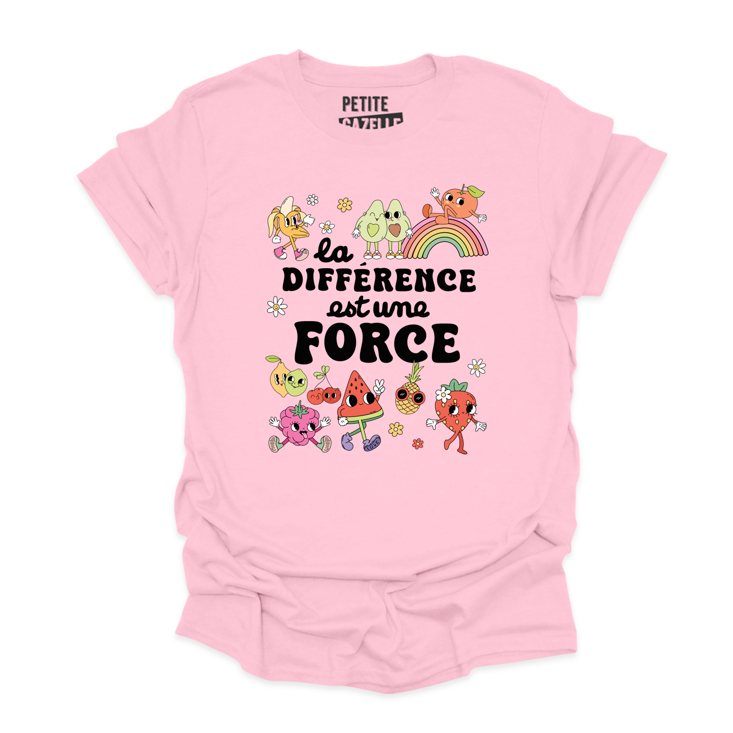 T-SHIRT COL ROND | La différence est une force