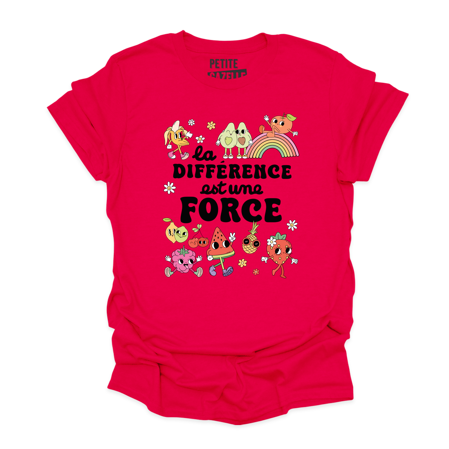 T-SHIRT COL ROND | La différence est une force