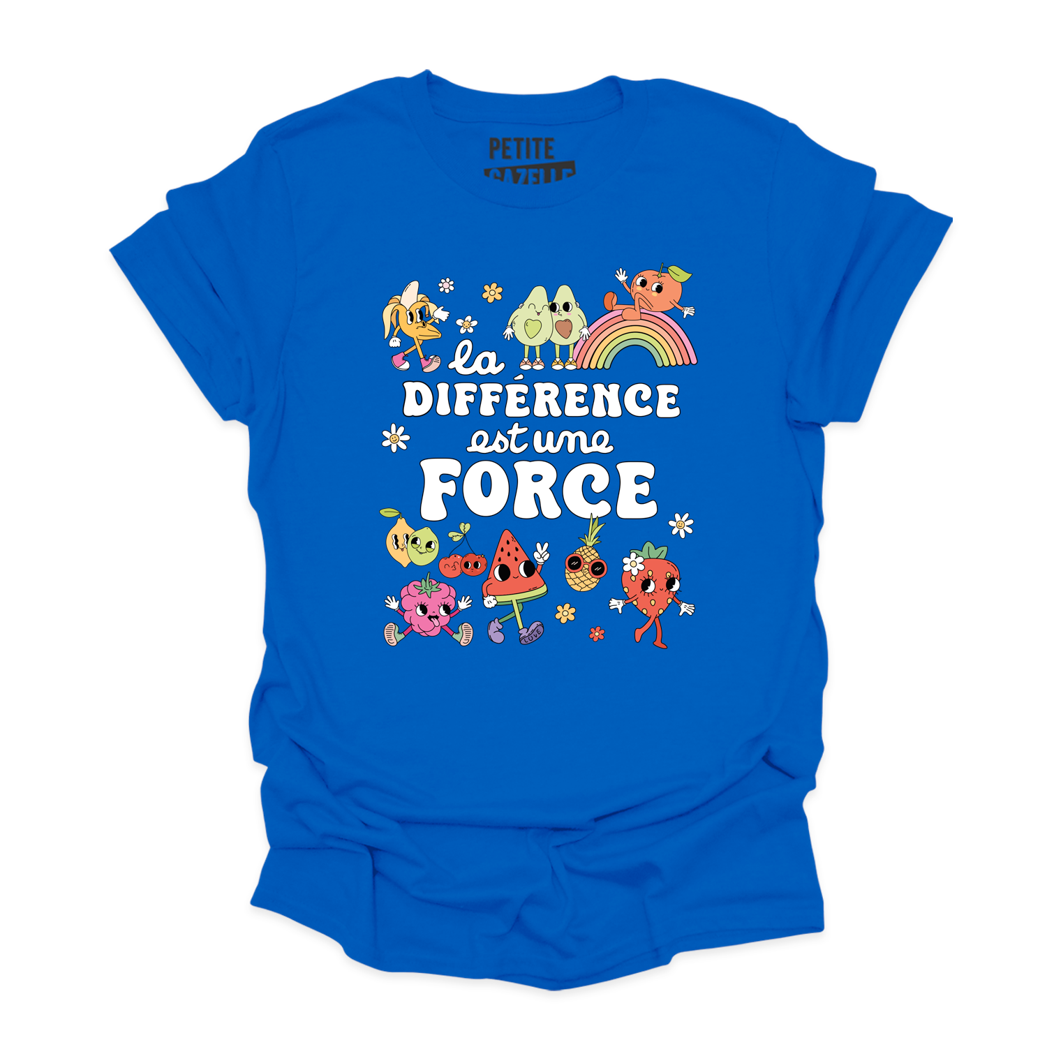 T-SHIRT COL ROND | La différence est une force