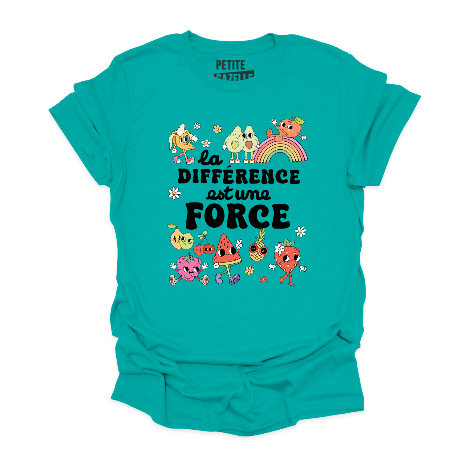 T-SHIRT COL ROND | La différence est une force