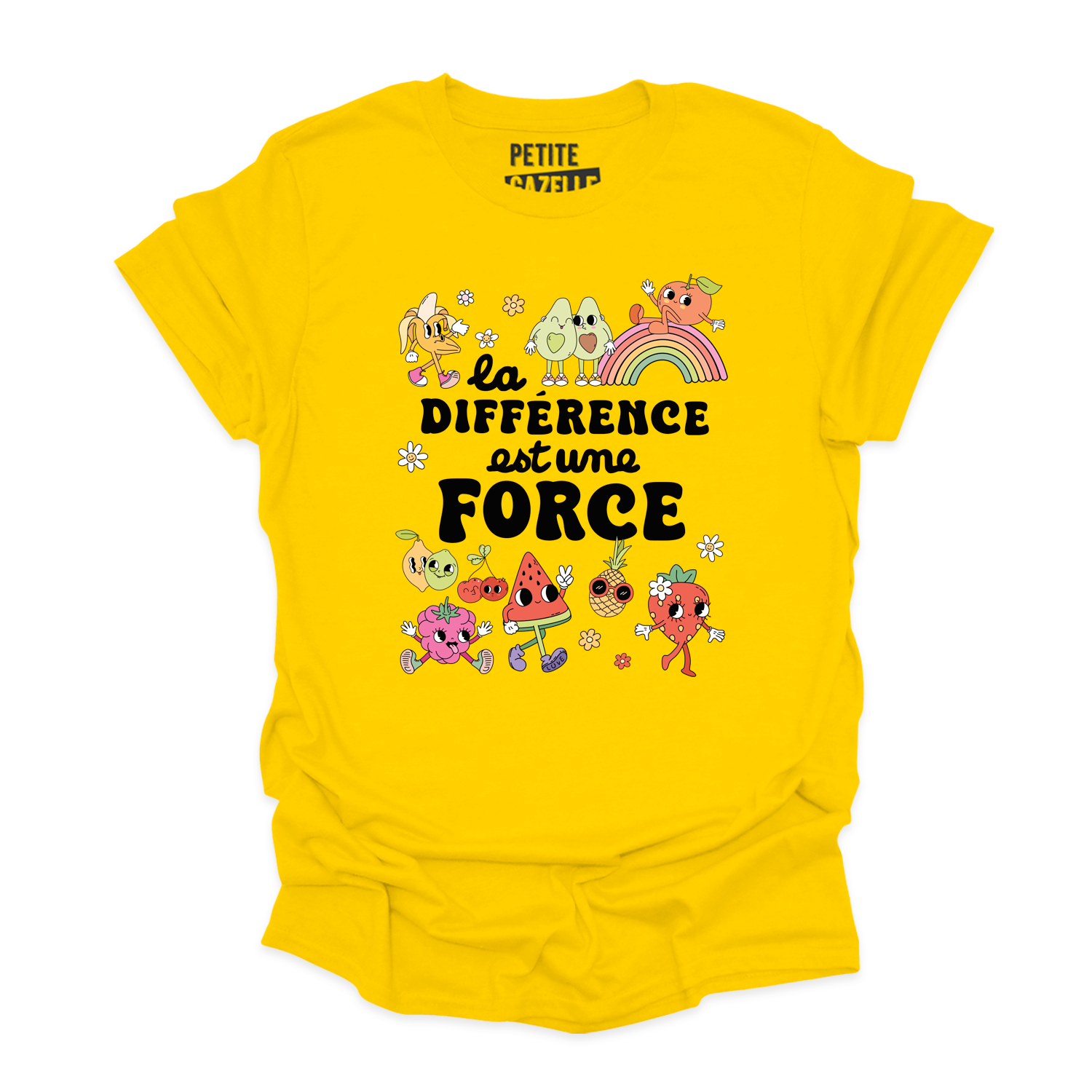 T-SHIRT COL ROND | La différence est une force