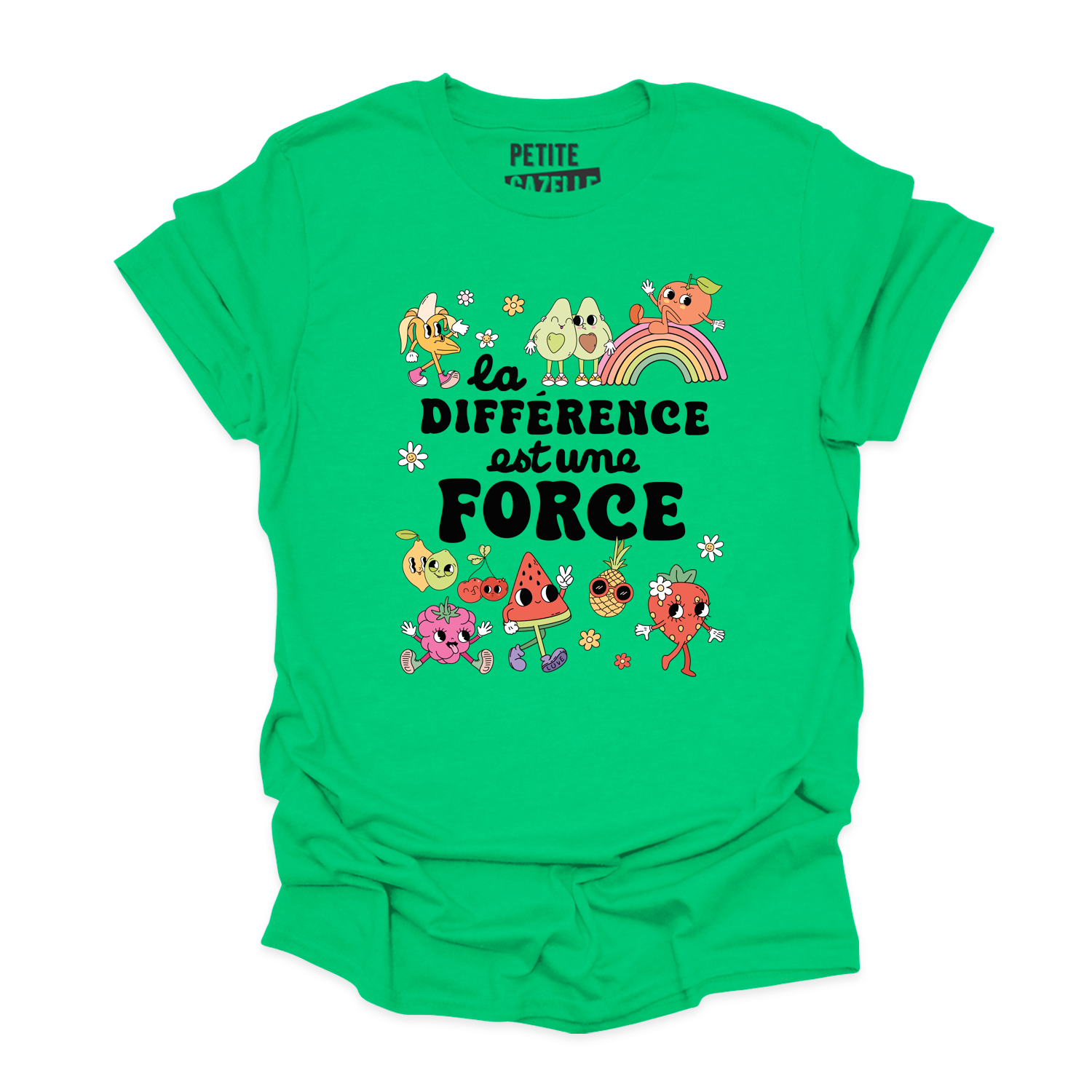 T-SHIRT COL ROND | La différence est une force