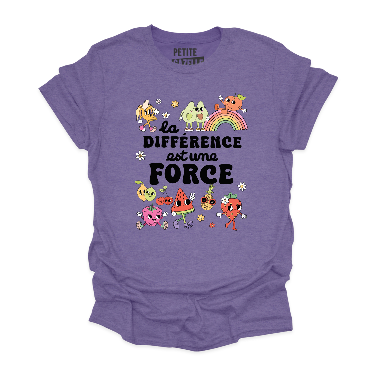 T-SHIRT COL ROND | La différence est une force