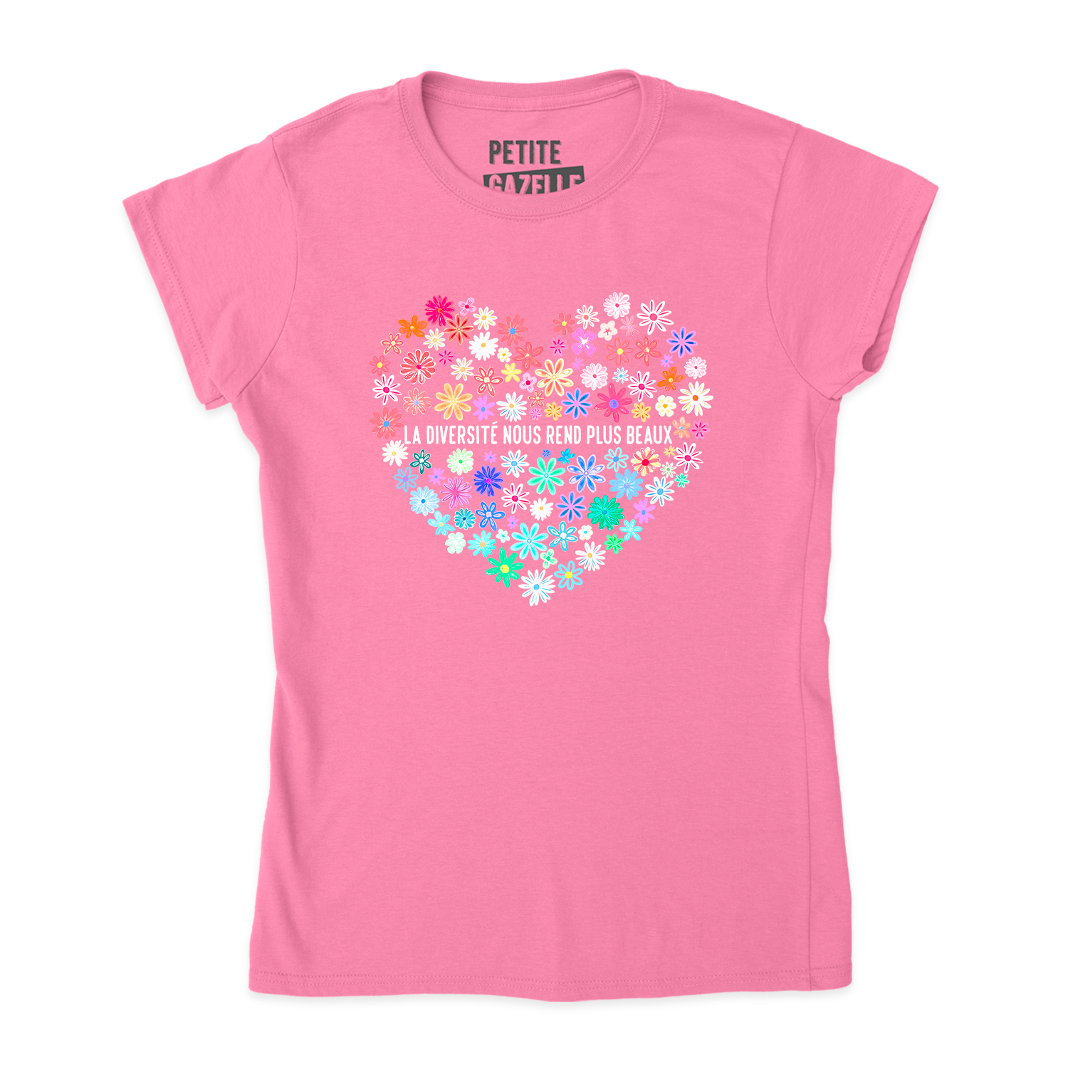 TSHIRT AJUSTÉ | La diversité nous rend plus beaux