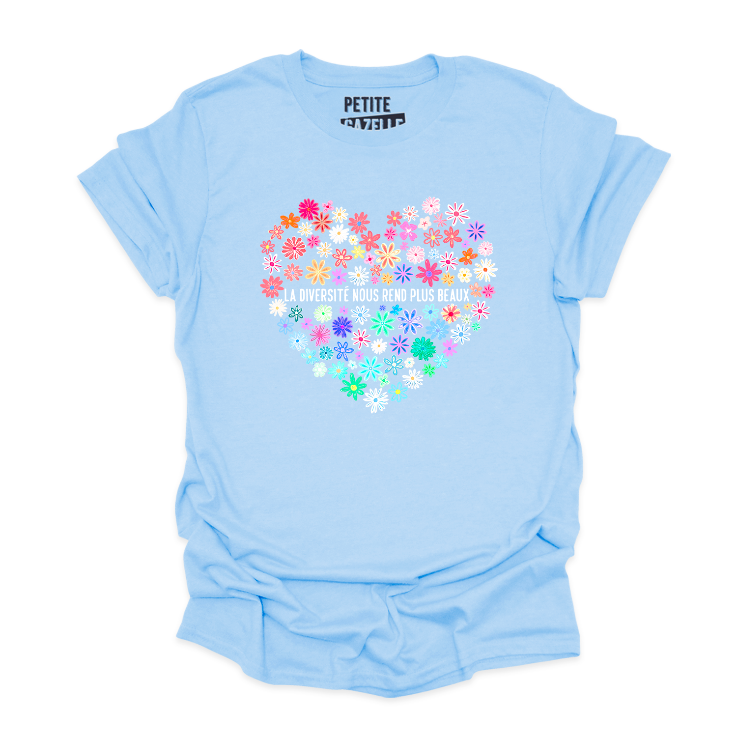 T-SHIRT COL ROND | La diversité nous rend plus beaux