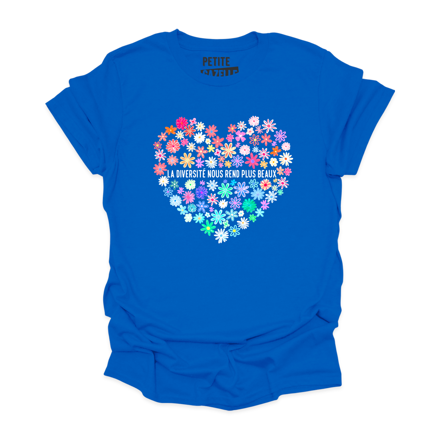 T-SHIRT COL ROND | La diversité nous rend plus beaux