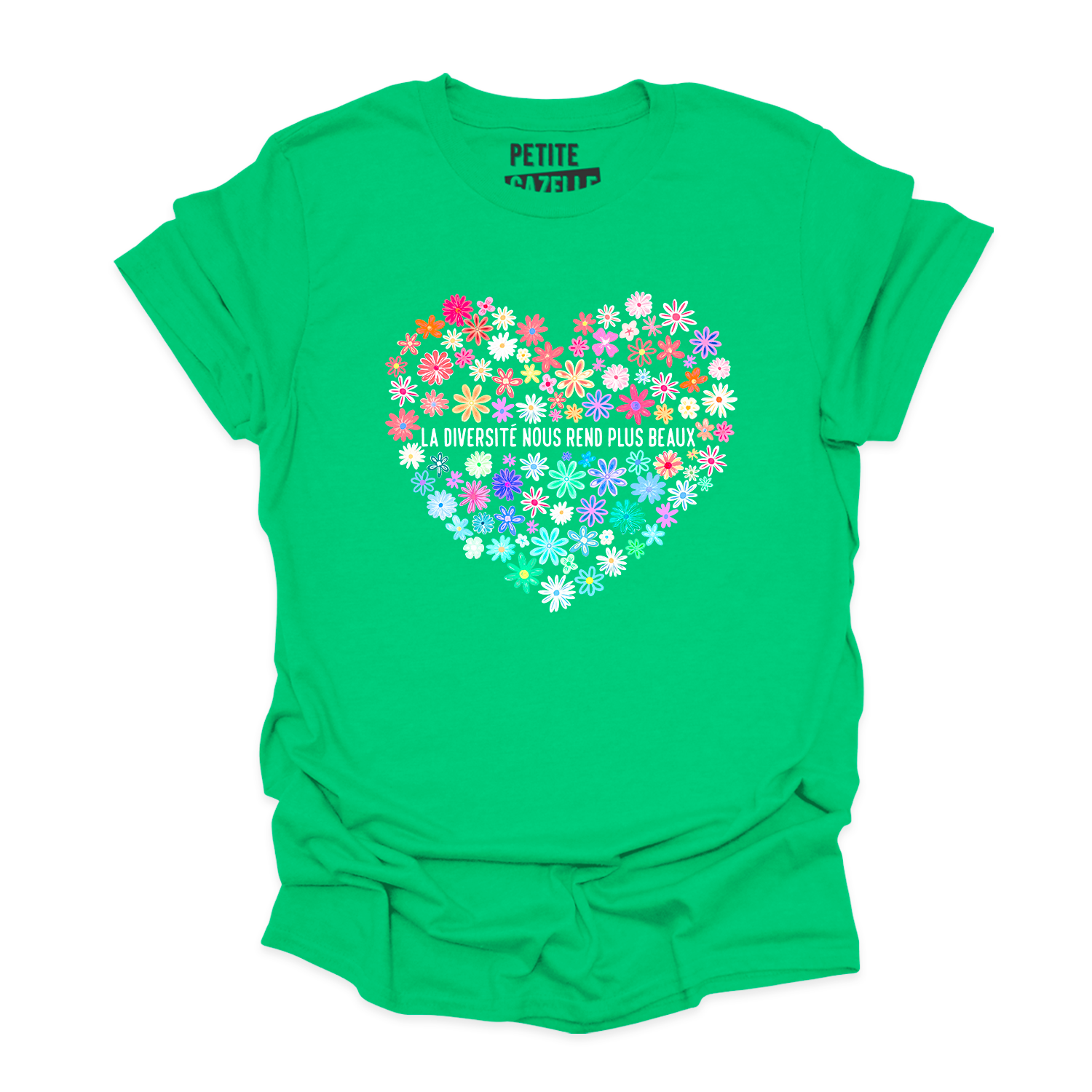 T-SHIRT COL ROND | La diversité nous rend plus beaux