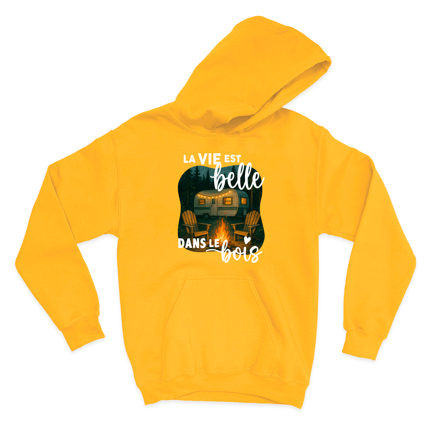 HOODIE | La vie est belle dans le bois