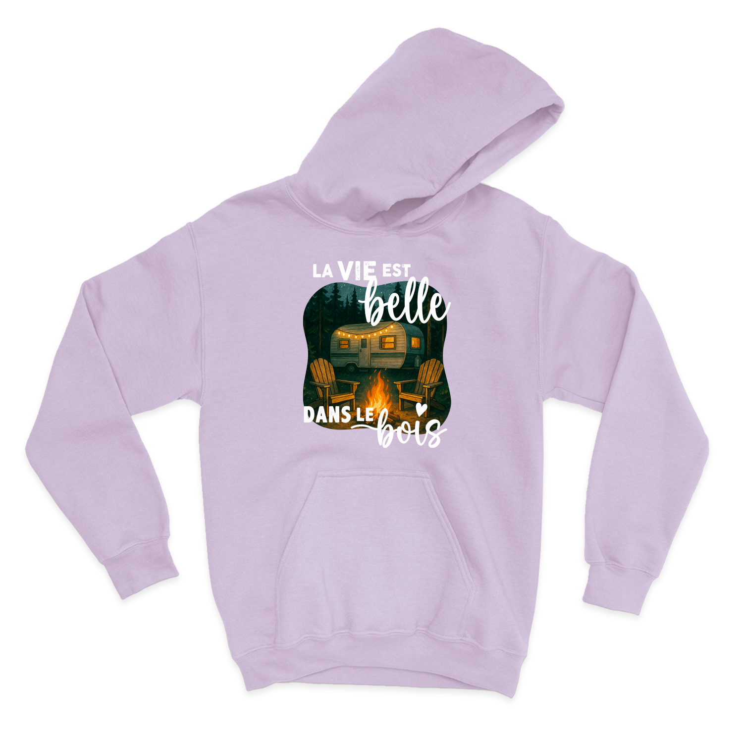 HOODIE | La vie est belle dans le bois
