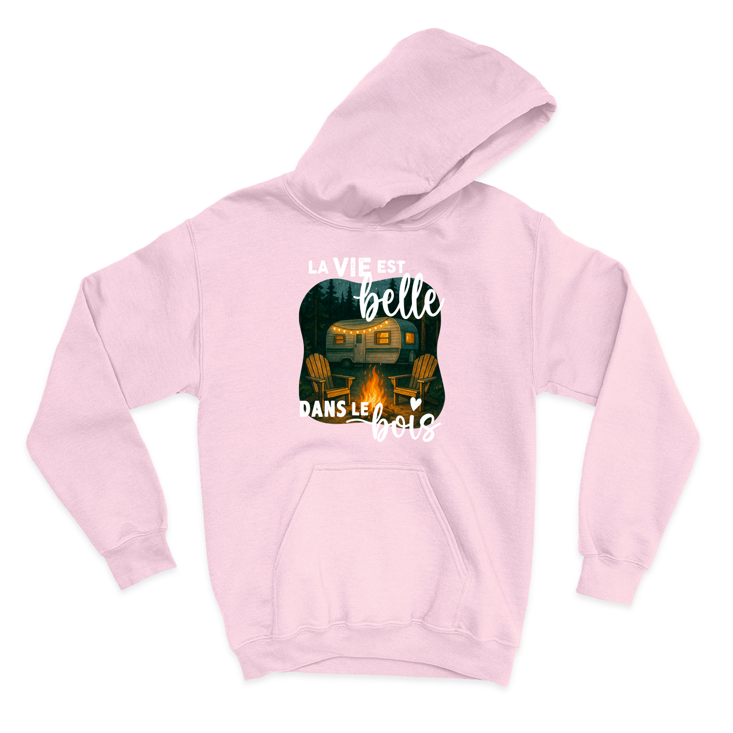 HOODIE | La vie est belle dans le bois
