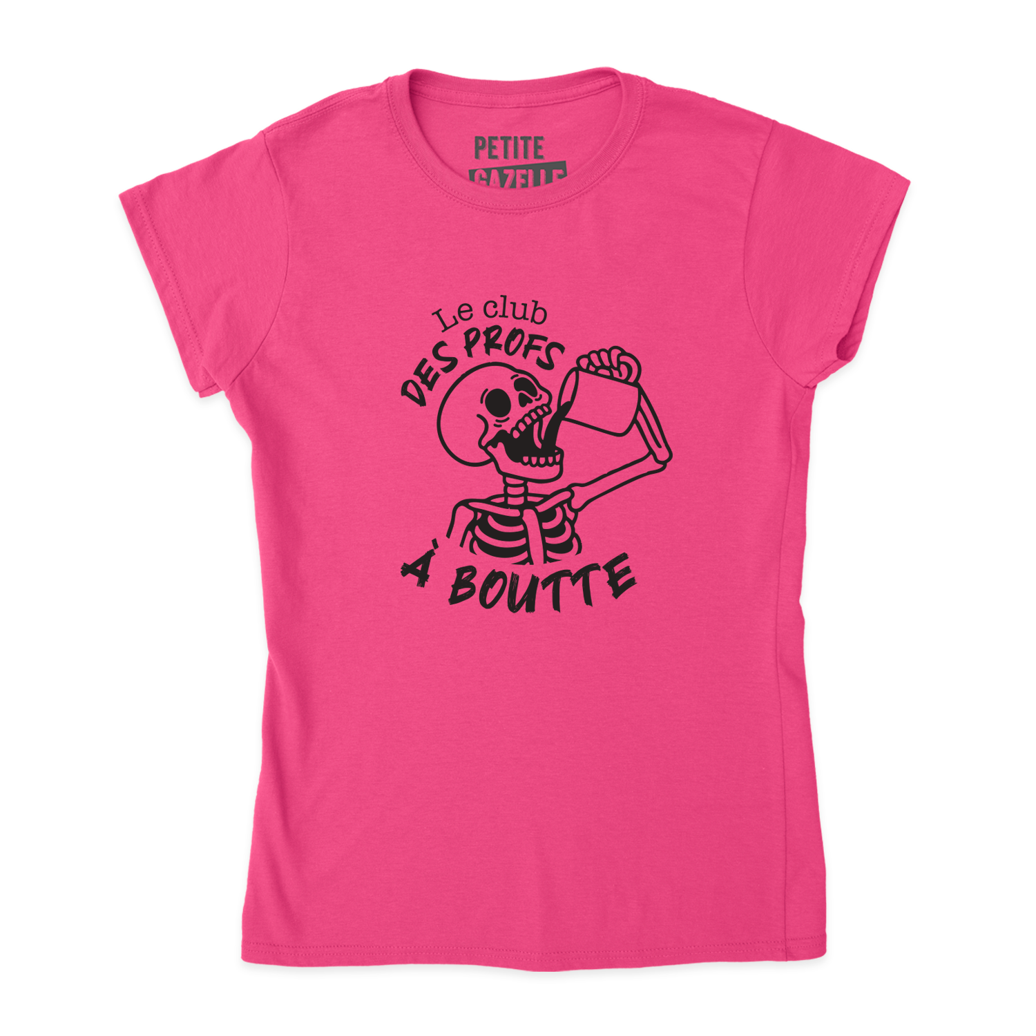 TSHIRT AJUSTÉ | Le club des profs à boutte