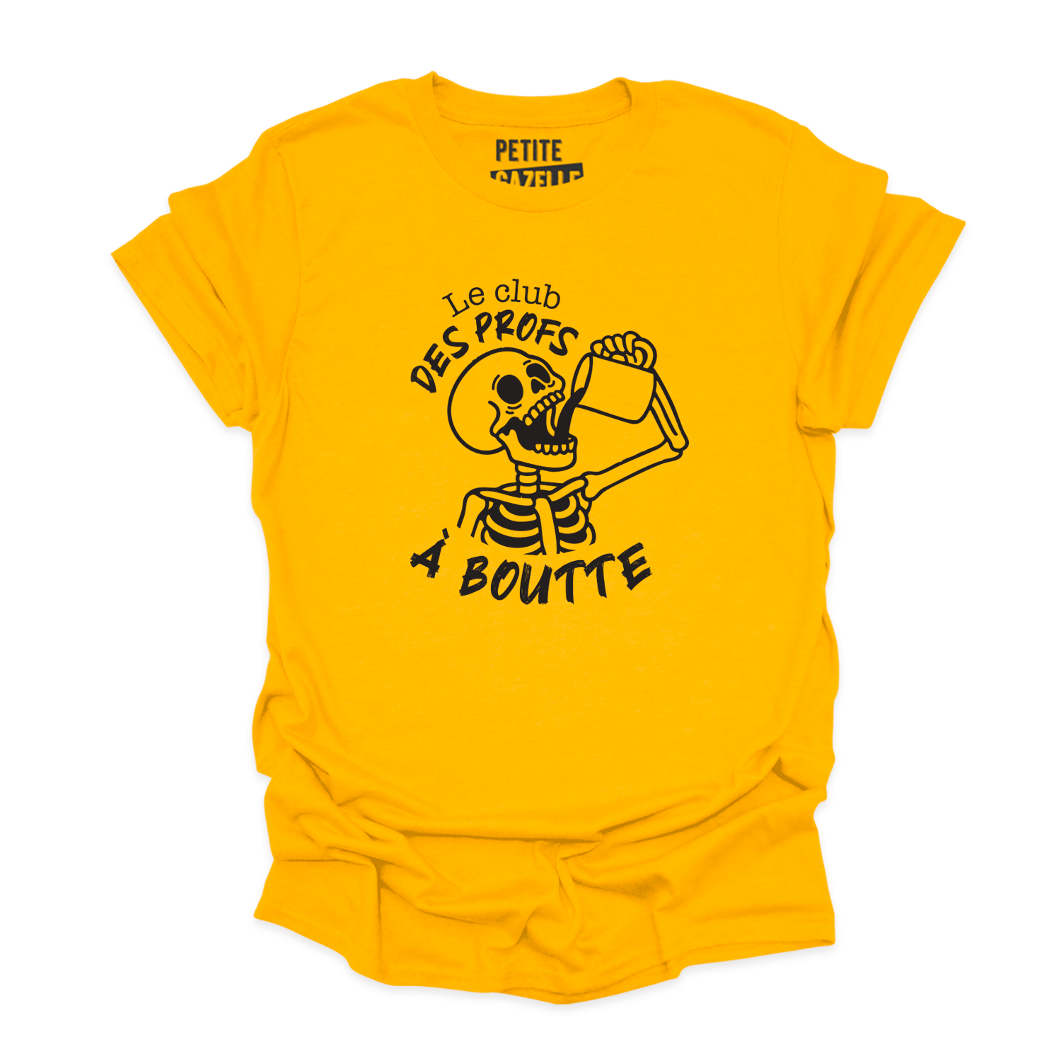 T-SHIRT COL ROND | Le club des profs à boutte