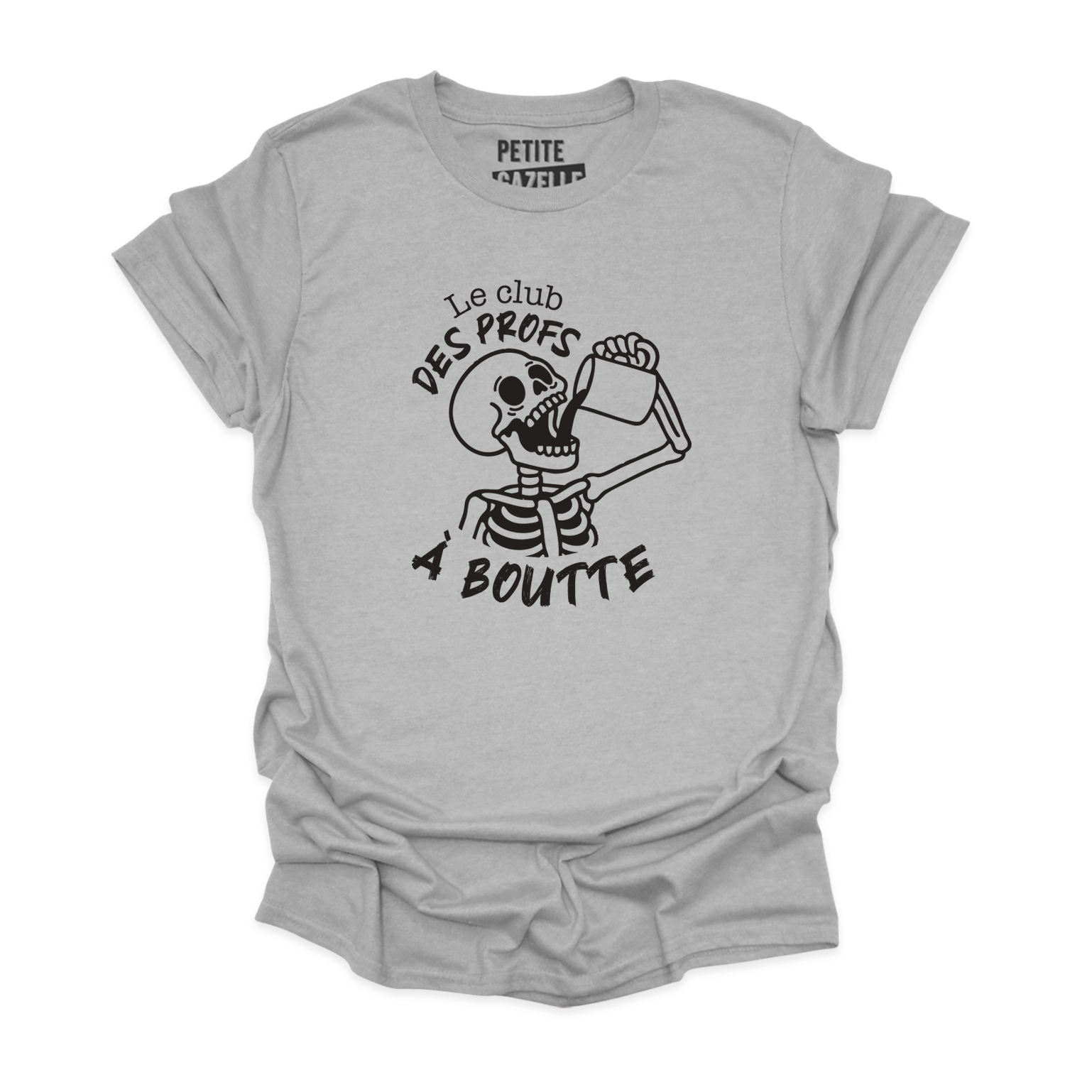 T-SHIRT COL ROND | Le club des profs à boutte