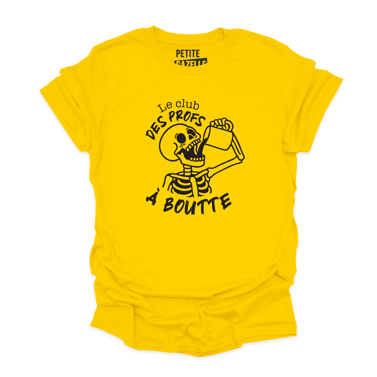 T-SHIRT COL ROND | Le club des profs à boutte