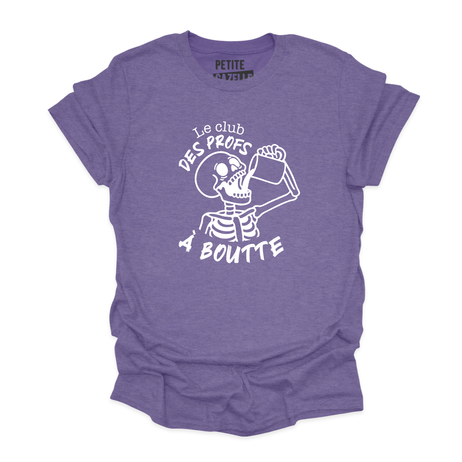 T-SHIRT COL ROND | Le club des profs à boutte