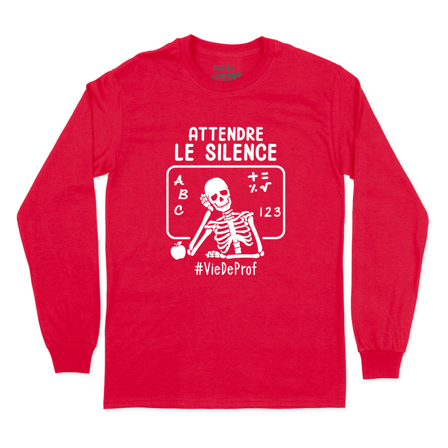 T-SHIRT À MANCHES LONGUES | Attendre le silence