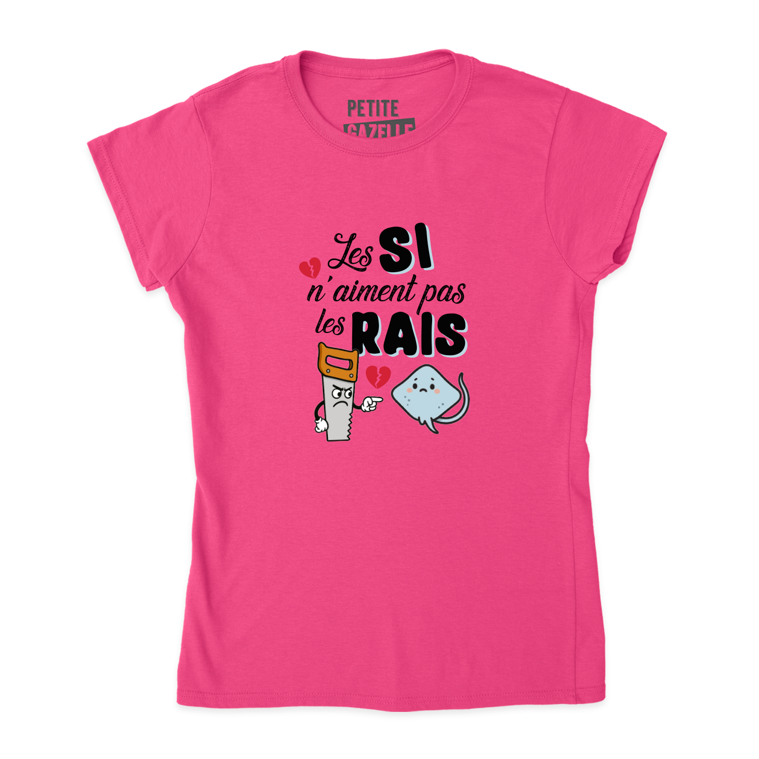 TSHIRT AJUSTÉ | Les SI n'aiment pas les RAIS