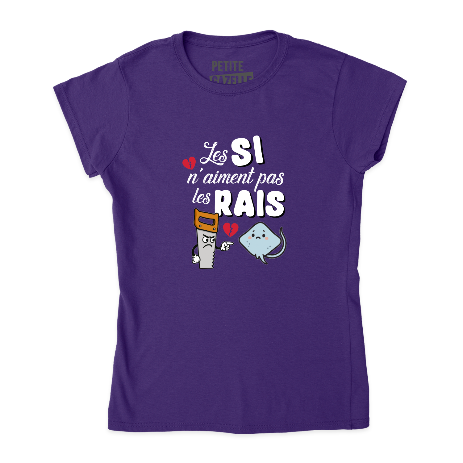 TSHIRT AJUSTÉ | Les SI n'aiment pas les RAIS